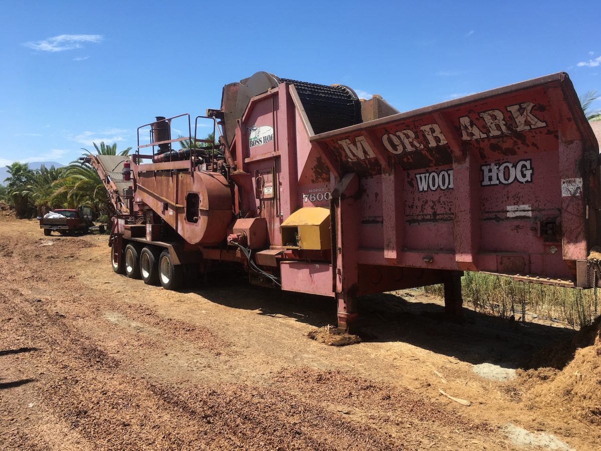 1997 Morbark Woodhog 7600